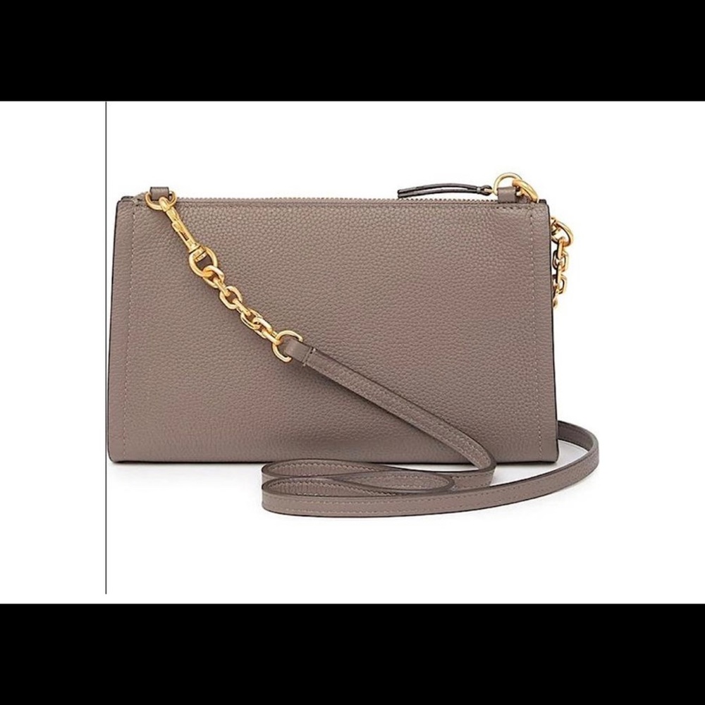 Silver maple cross body bag